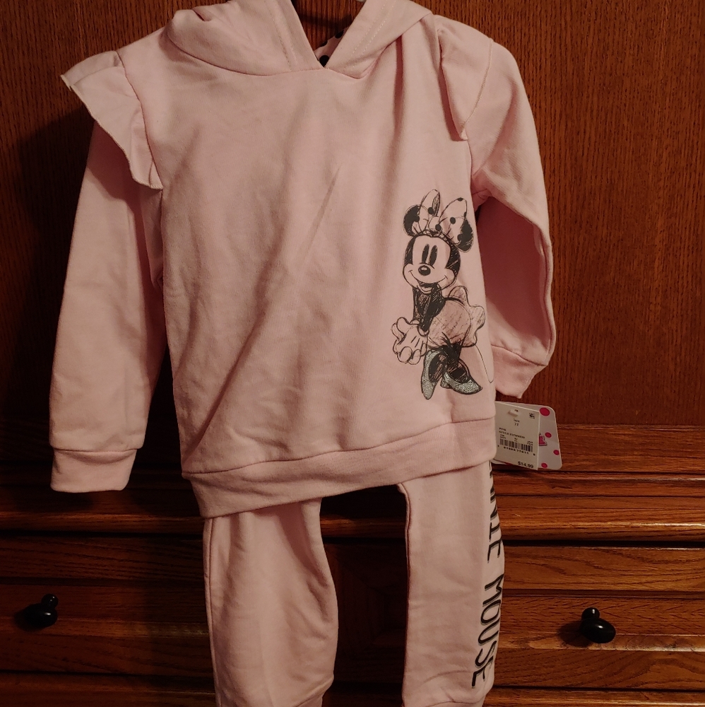 Toddler girl minnie mouse outfit